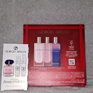 New Giorgio Armani My Way 3 Piece Set, With Free 7 ml Mini